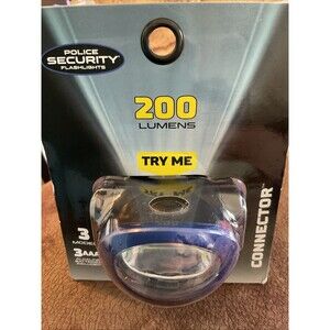Police Security 99645 Small Headlamp, AAA Battery, Alkaline Battery, LED Lamp